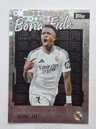 2025-26 Topps Team Set Vini Jr. Silver Real Madryt /ST3