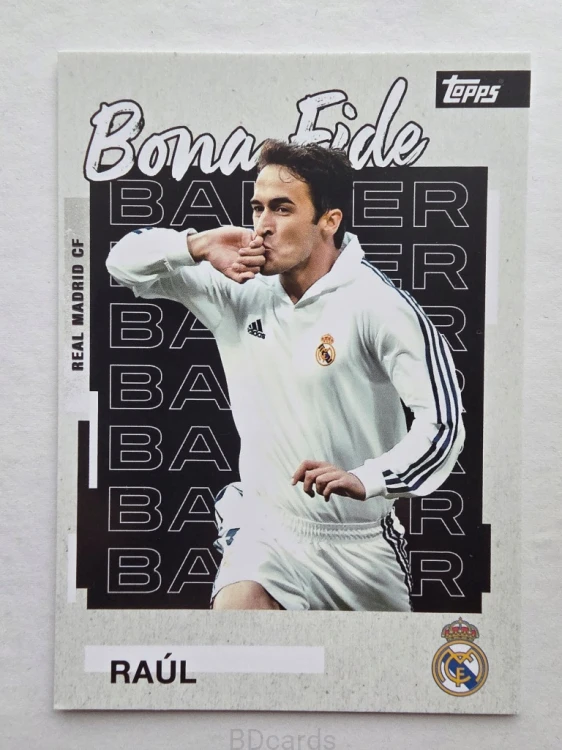 2025-26 Topps Team Set Raul Real Madryt