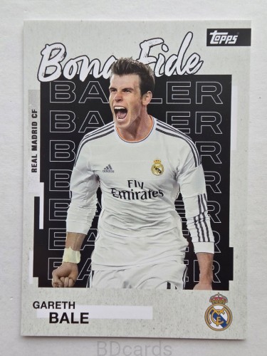 2025-26 Topps Team Set Gareth Bale Real Madryt