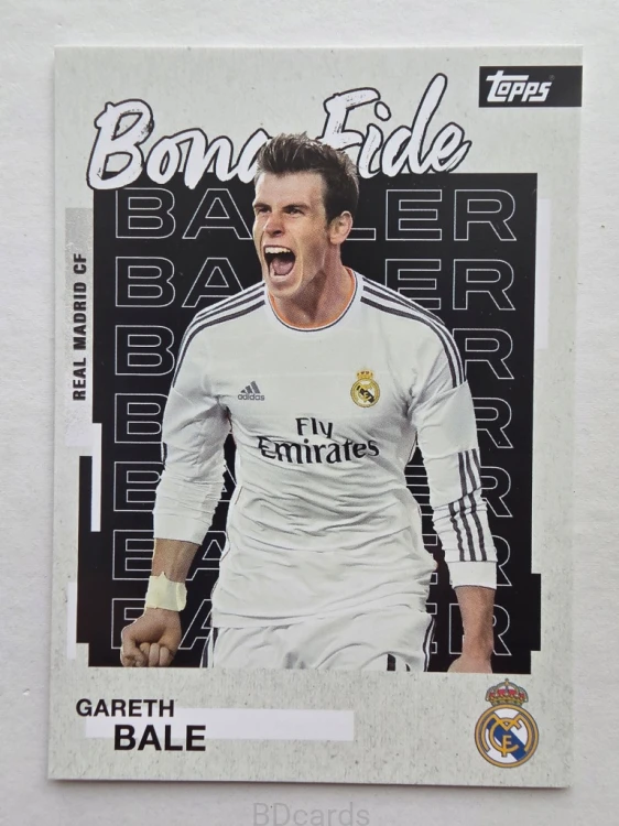 2025-26 Topps Team Set Gareth Bale Real Madryt