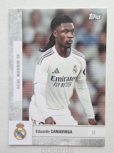 2025-26 Topps Team Set Eduardo Camavinga Real Madryt