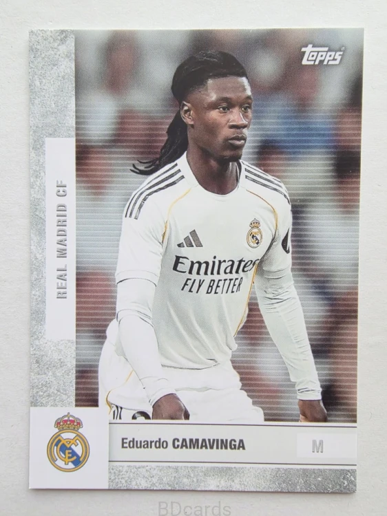 2025-26 Topps Team Set Eduardo Camavinga Real Madryt
