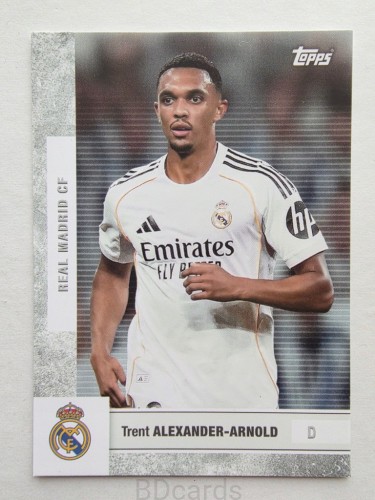 2025-26 Topps Team Set Trent Alexander-Arnold Real Madryt