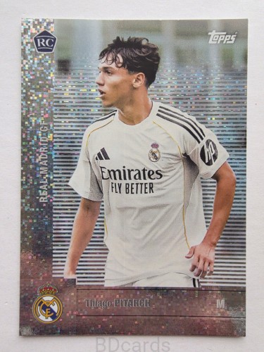 2025-26 Topps Team Set Thiago Pitarch Silver Real Madryt
