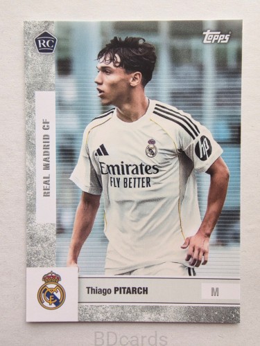 2025-26 Topps Team Set Thiago Pitarch Real Madryt