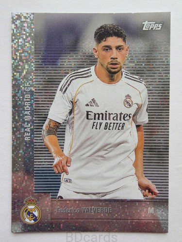 2025-26 Topps Team Set Federico Valverde Silver Real Madryt