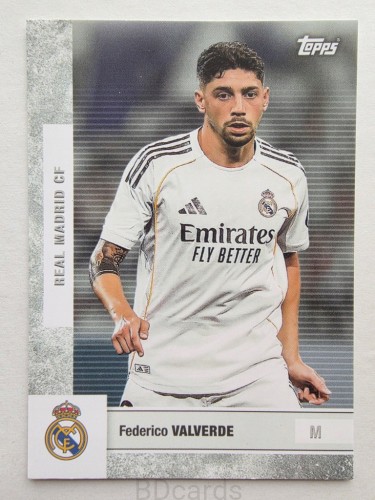 2025-26 Topps Team Set Federico Valverde Real Madryt