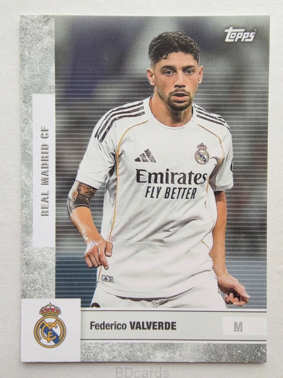 2025-26 Topps Team Set Federico Valverde Real Madryt