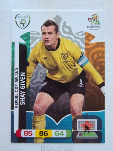 2012 Panini Euro Shay Given Irlandia