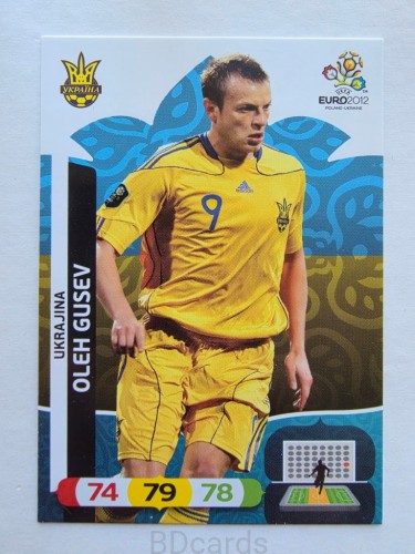 2012 Panini Euro Oleh Gusev Ukraina