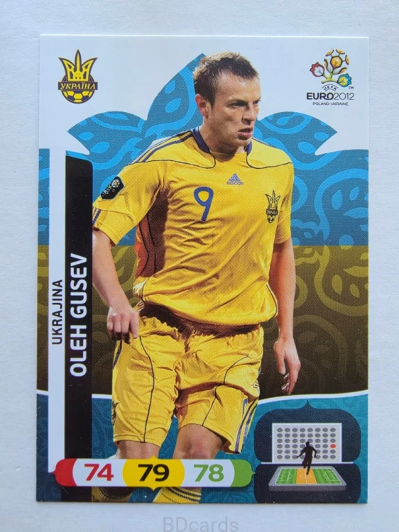 2012 Panini Euro Oleh Gusev Ukraina