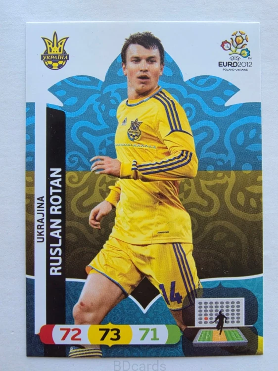 2012 Panini Euro Ruslan Rotan Ukraina