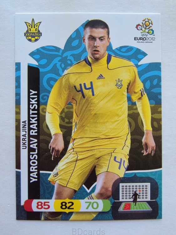 2012 Panini Euro Yaroslav Rakitskiy Ukraina