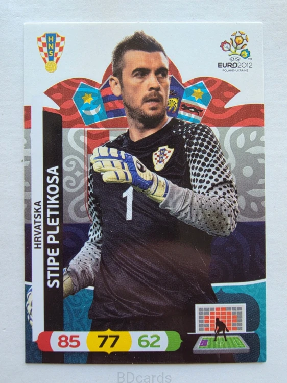 2012 Panini Euro Stipe Pletikosa Chorwacja