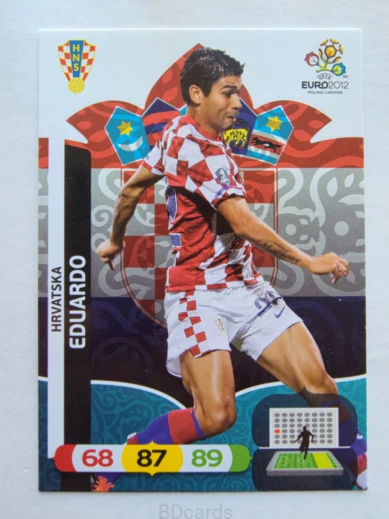 2012 Panini Euro Eduardo Chorwacja