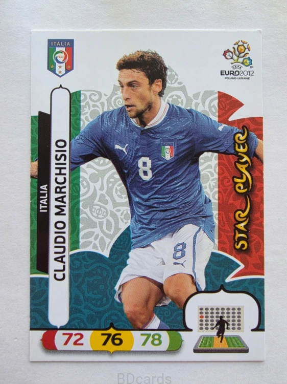 2012 Panini Euro Claudio Marchisio Włochy