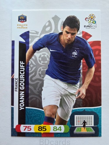 2012 Panini Euro Yoann Gourcuff Francja