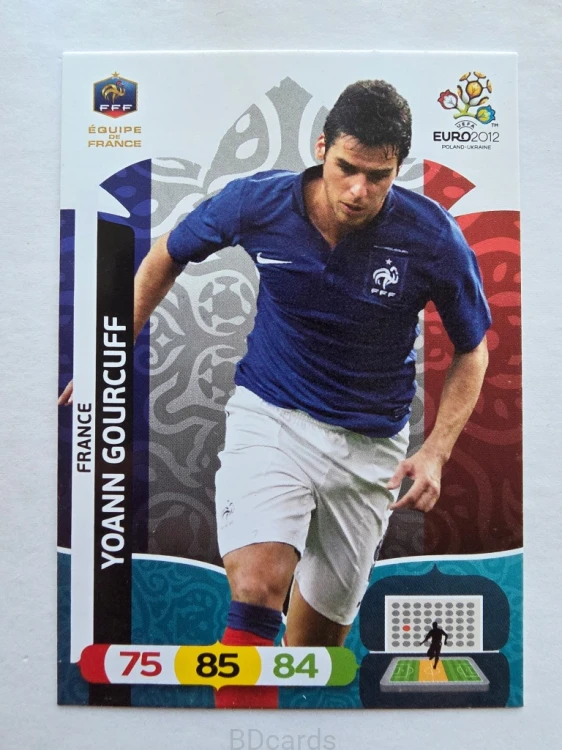 2012 Panini Euro Yoann Gourcuff Francja