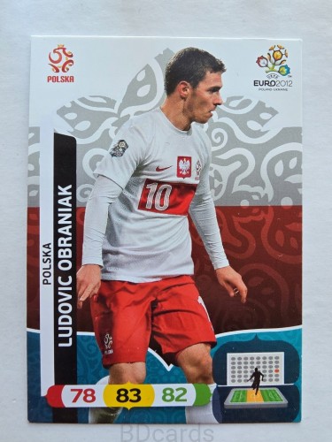 2012 Panini Euro Ludovic Obraniak Polska