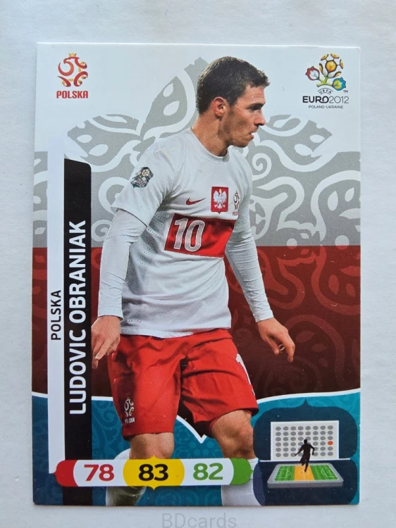 2012 Panini Euro Ludovic Obraniak Polska