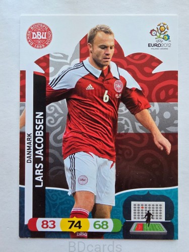 2012 Panini Euro Lars Jacobsen Dania