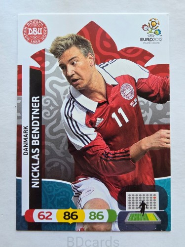 2012 Panini Euro Nicklas Bendtner Dania