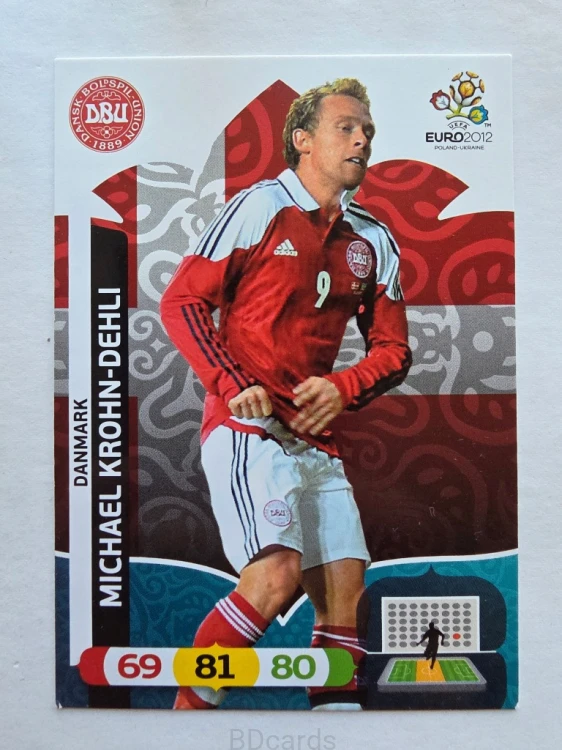 2012 Panini Euro Michael Krohn-Dehli Dania