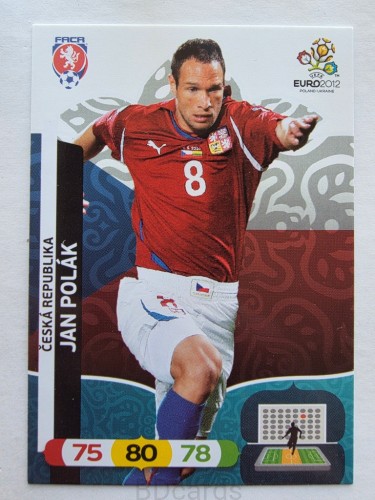2012 Panini Euro Jan Polak Czechy