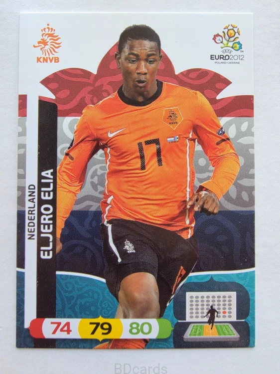 2012 Panini Euro Eljero Elia Holandia