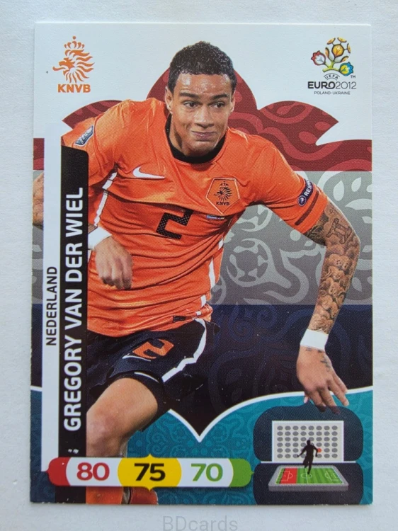 2012 Panini Euro Gregory Van Der Weil Holandia