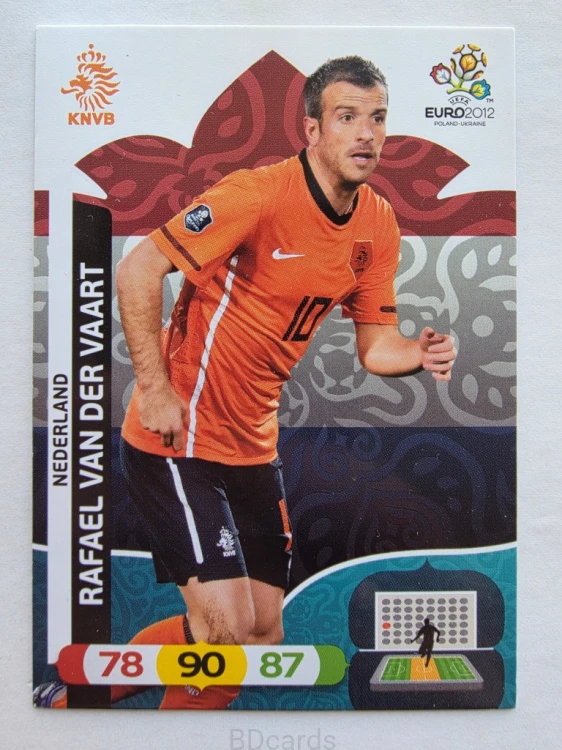 2012 Panini Euro Rafael Van Der Vaart Holandia