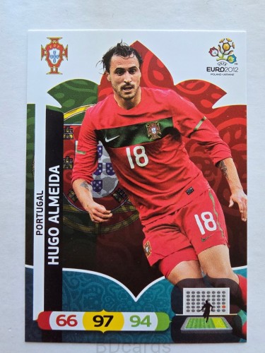 2012 Panini Euro Hugo Almeida Portugalia