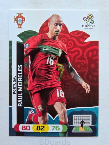 2012 Panini Euro Raul Meireles Portugalia