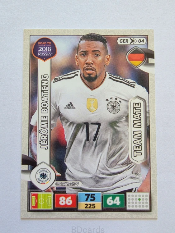 2018 Panini Road To World Cup Russia Jerome Boateng Niemcy Ger 4