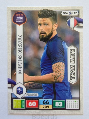 2018 Panini Road To World Cup Russia Olivier Giroud Francja Fra 17