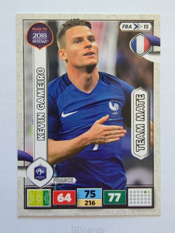 2018 Panini Road To World Cup Russia Kevin Gameiro Francja Fra 15