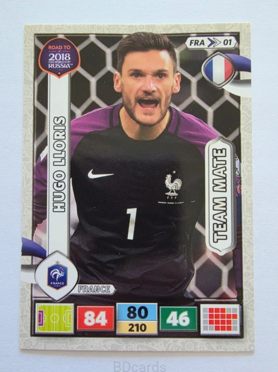2018 Panini Road To World Cup Russia Hugo Lloris Francja Fra 1