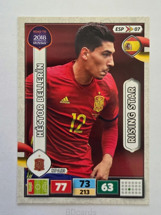2018 Panini Road To World Cup Russia Hector Bellerin Hiszpania Esp 7