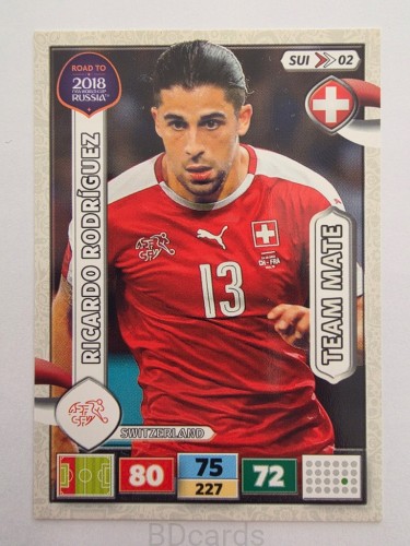 2018 Panini Road To World Cup Russia Rodriguez Szwajcaria Sui 2