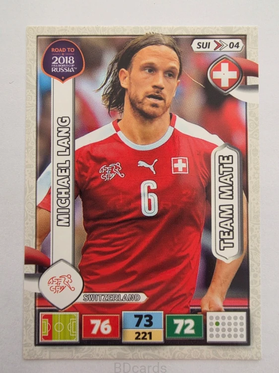 2018 Panini Road To World Cup Russia Michael Lang Szwajcaria Sui 4