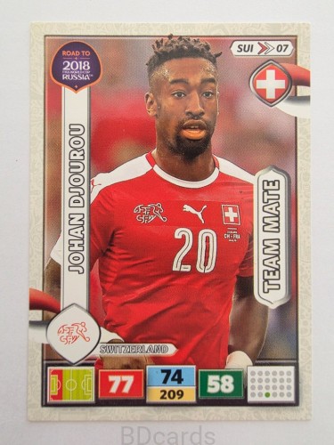 2018 Panini Road To World Cup Russia Djourou Szwajcaria Sui 7