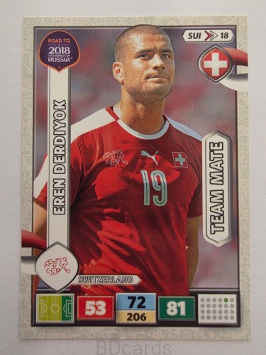 2018 Panini Road To World Cup Russia Derdiyok Szwajcaria Sui 18