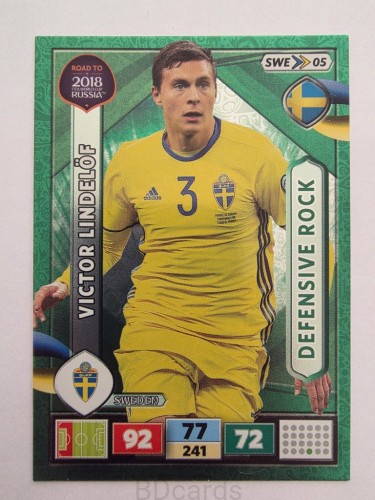 2018 Panini Road To World Cup Russia Lindelof Defensive Rock Szwecja Swe 5