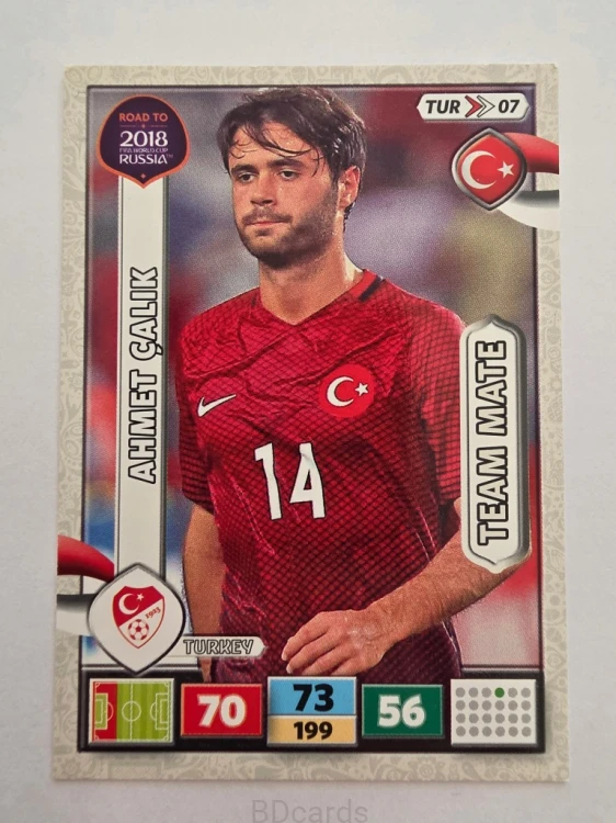 2018 Panini Road To World Cup Russia Ahmet Calik Turcja Tur 7