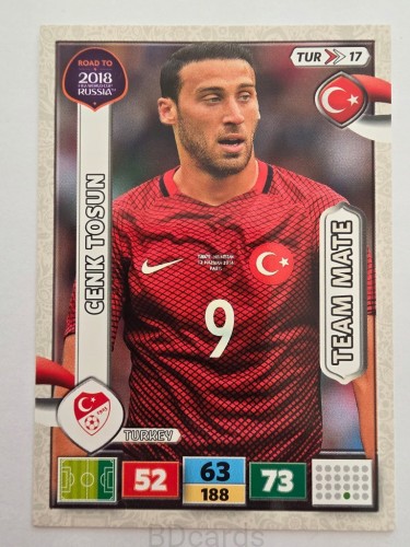2018 Panini Road To World Cup Russia Genk Tosun Turcja Tur 17