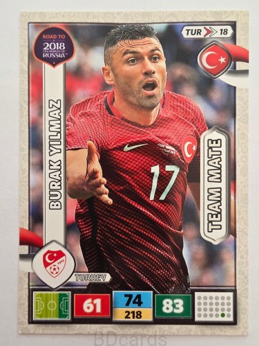 2018 Panini Road To World Cup Russia Burak Yilmaz Turcja Tur 18