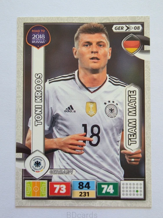 2018 Panini Road To World Cup Russia Toni Kroos Niemcy Ger 8
