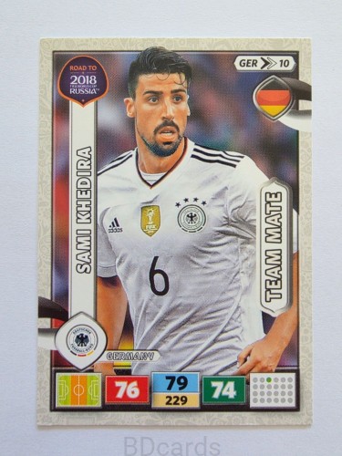 2018 Panini Road To World Cup Russia Sami Khedira Niemcy Ger 10