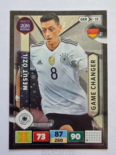 2018 Panini Road To World Cup Russia Mesut Ozil Game Changer Niemcy Ger 13