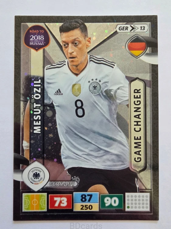 2018 Panini Road To World Cup Russia Mesut Ozil Game Changer Niemcy Ger 13